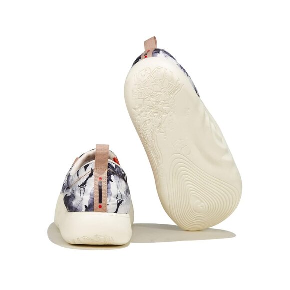 NWT UIN Women’s Travel Comfortable Shoes/Ink Flower Shadow/US8.5 - Picture 11 of 13